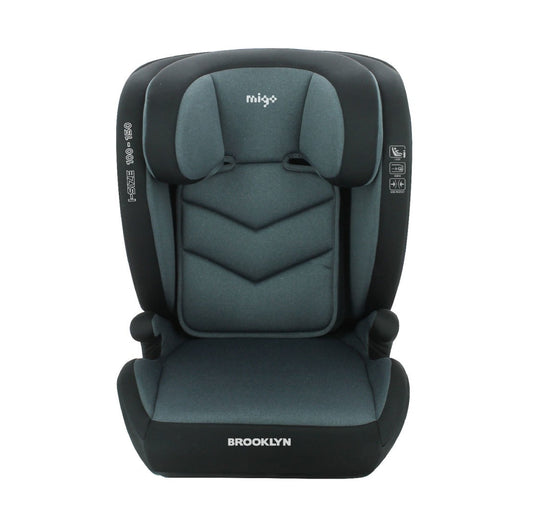 SCAUN AUTO MIGO BROOKLYN, 100-150 CM, GREY TEAM TEX - Imagine 1 [ps:9c853d3f-9af7-4e95-9a08-f046dd8da8e6]