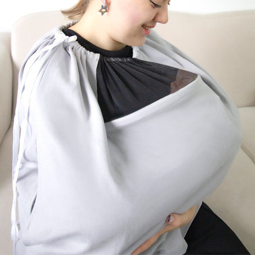Sal pentru alaptare cu fereastra din tul BabyJem - Gri [ps:7ae58a3f-cd01-49f0-9e80-690f7152f6bc]