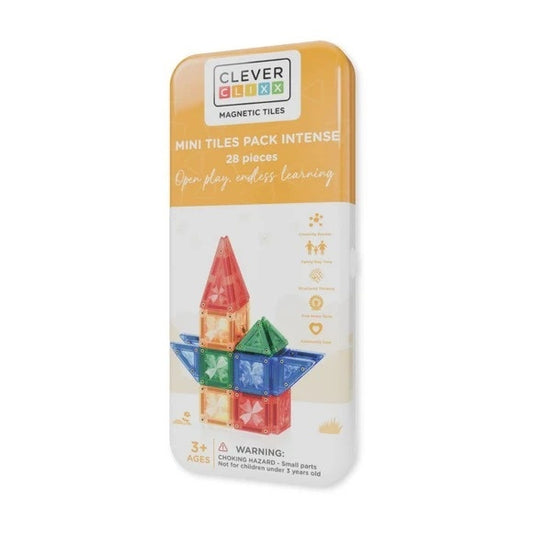Set de construit cu mini placi magnetice, Cleverclixx - Imagine 1 [ps:401dea34-7deb-44df-a901-a8fafbc85748]