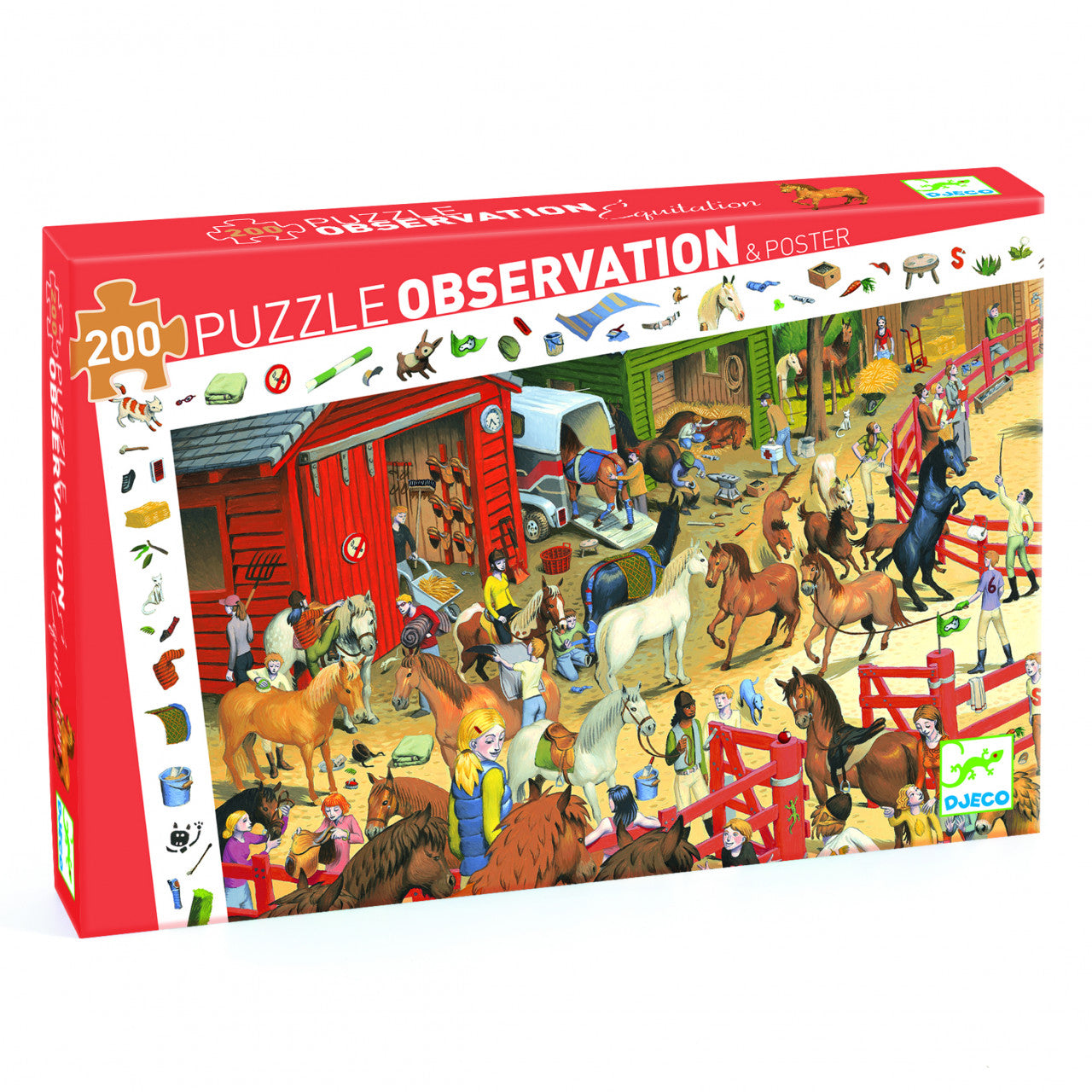 Puzzle observatie Cai, Djeco - Imagine 1 [ps:6f0a351b-af2e-4855-aaae-46a953e1e04a]