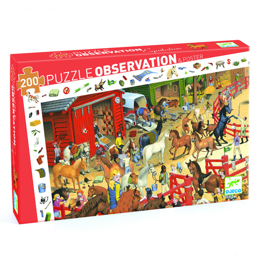 Puzzle observatie Cai, Djeco - Imagine 1 [ps:6f0a351b-af2e-4855-aaae-46a953e1e04a]