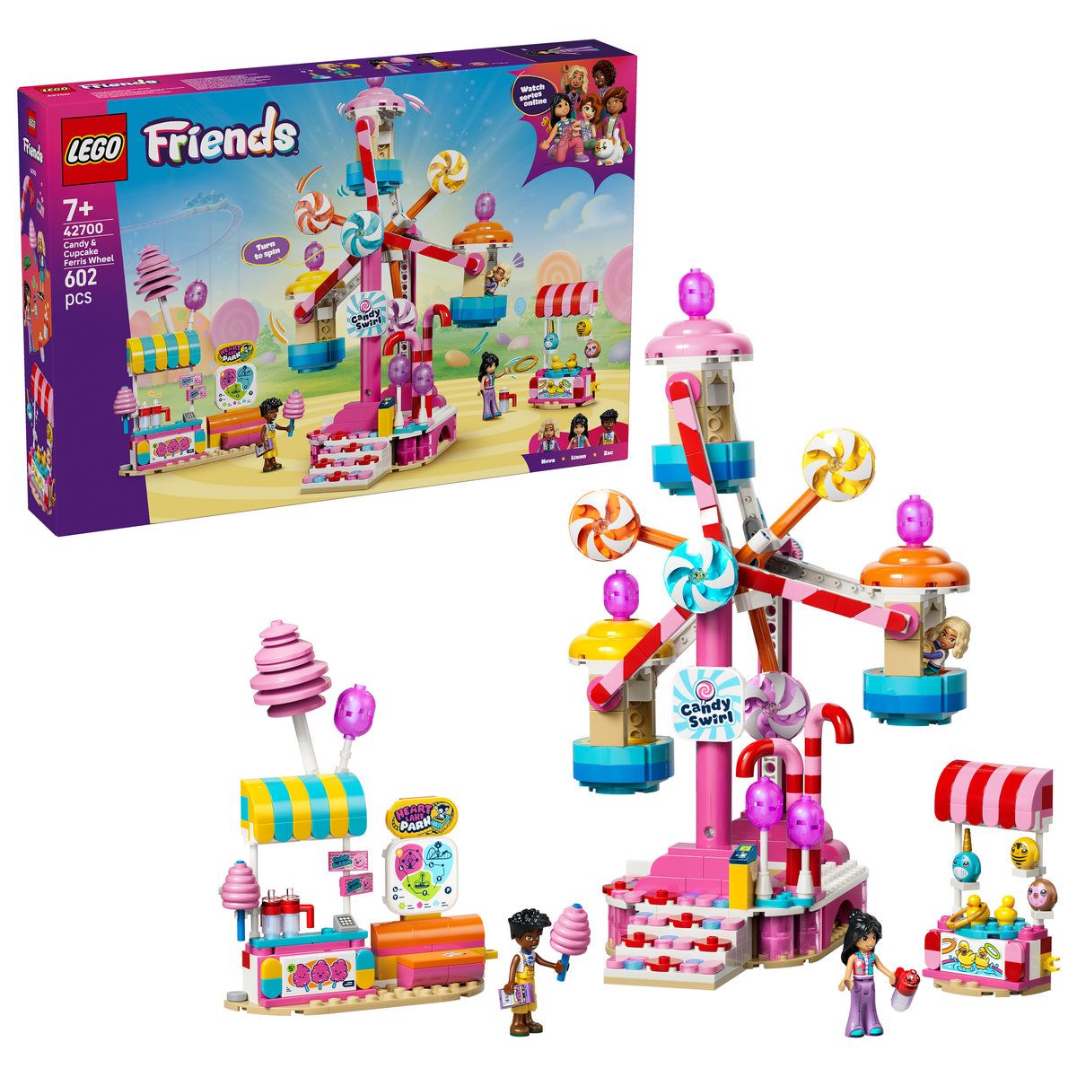 LEGO Friends Roata Ferris cu Bomboane și Briose 42700 - Default Title (1) [ps:363fe54e-b51e-486b-9687-1718bf250a55]