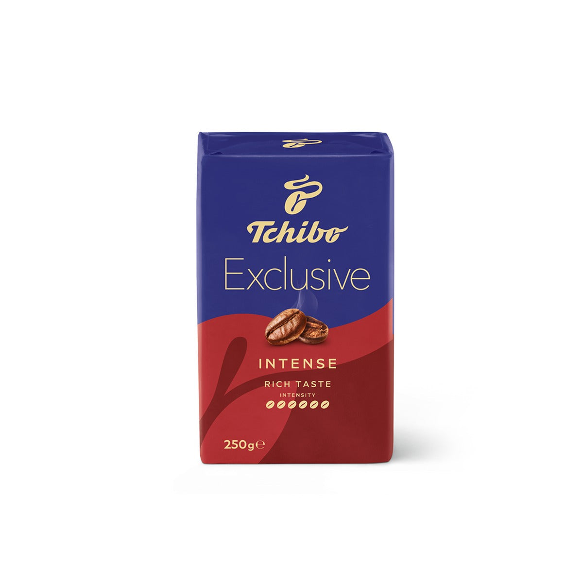 TCHIBO Exclusive Intense, cafea prajita si macinata, 250 g - Imagine 1 [ps:81f07a40-8cc2-42e2-89fd-2f93d2d3ace7]