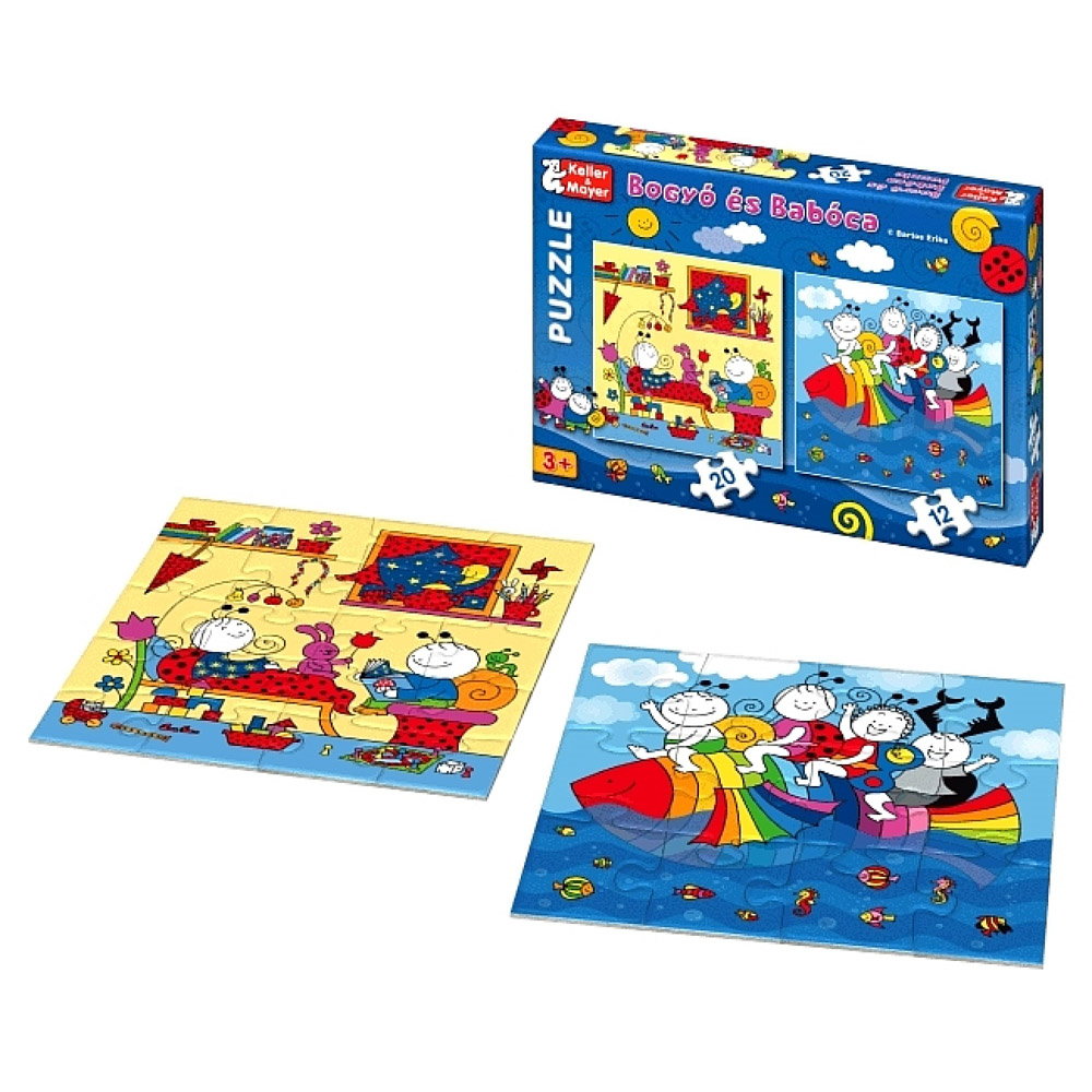 Puzzle Bogyó és Babóca, Szivárványhal - Keller & Mayer - Default Title (1) [ps:4e5e9268-f1c5-4c72-a516-fdc6aeb48dcb]