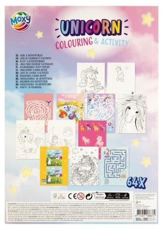 Carte Colorat și Activități Unicorni A4, 64 pagini - Moxy - Default Title (1) [ps:2b7bc3fe-5ed8-4e83-90bd-5d026db4f59c]