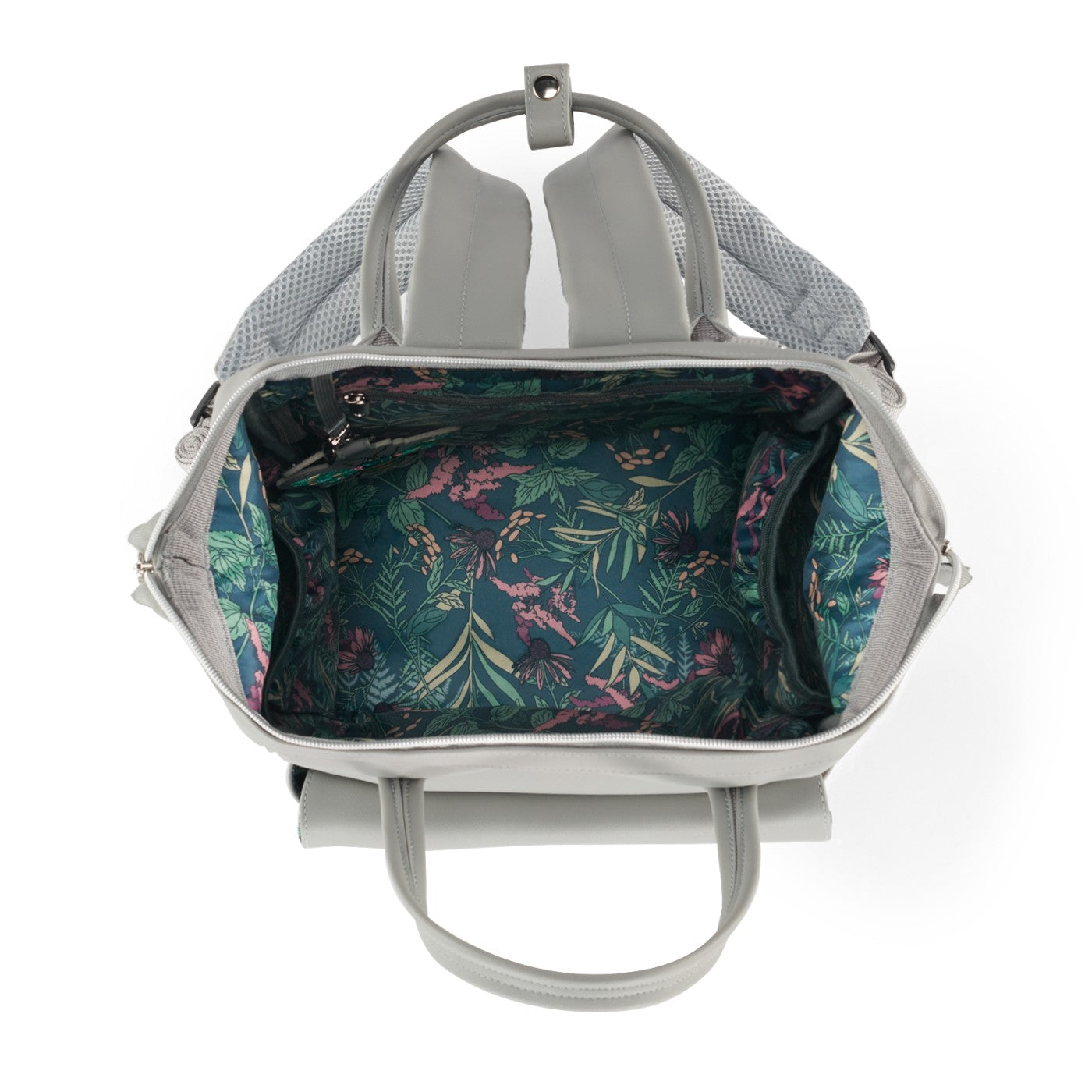 GEANTA MULTIFUNCTIONALA MAMICI KINDERKRAFT TREASUREPACK, GREY [ps:8717e792-7ada-4064-bf72-51d882618ec0]