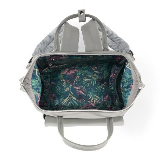 GEANTA MULTIFUNCTIONALA MAMICI KINDERKRAFT TREASUREPACK, GREY [ps:8717e792-7ada-4064-bf72-51d882618ec0]