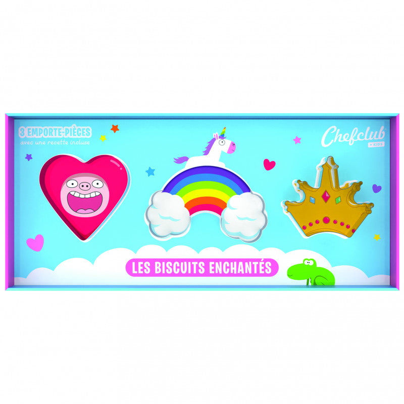 Set de forme pentru Biscuiti Fermecati, Chefclub kids - Imagine 1 [ps:82847cdc-96db-4c31-b3bd-d2727b4ecdff]