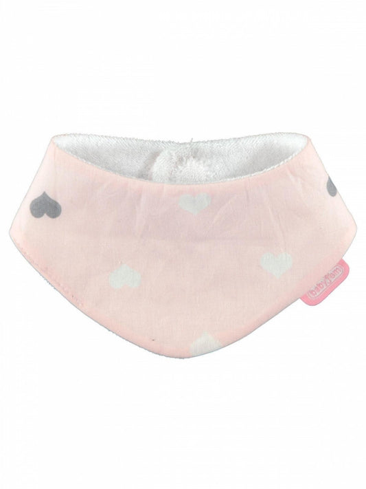 Baveta cu doua fete tip esarfa BabyJem Scarf (Culoare: Roz) - Roz [ps:4786b266-778e-4c71-954f-08b3a0440855]