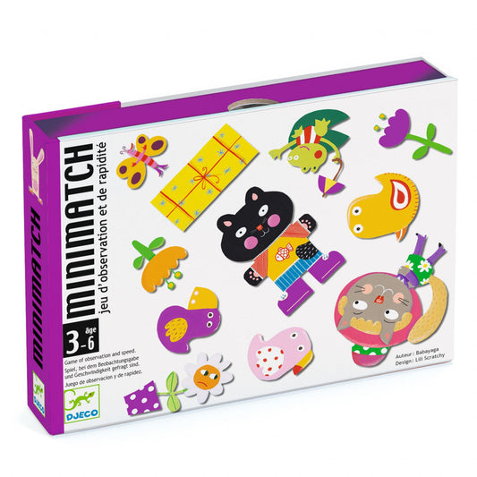 Joc de carti Mini match, Djeco - Imagine 1 [ps:8deda08f-8245-4cb2-aee5-68653e5a2ca3]
