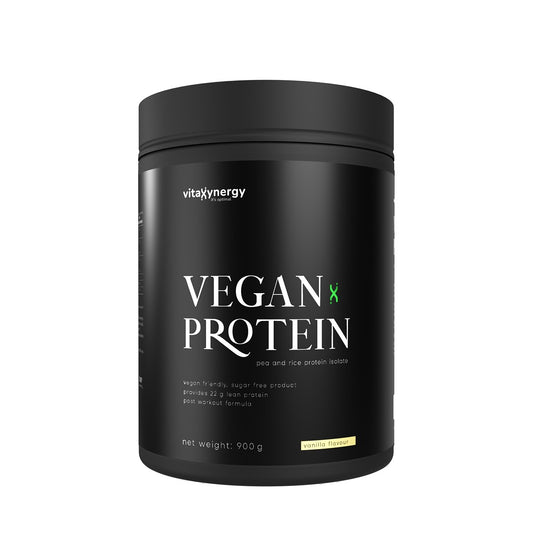 VITAXYNERGY Vanilie, pudra proteica, din zer, 900 g - Imagine 1 [ps:7117feaf-8882-4911-8f61-76af66af3476]