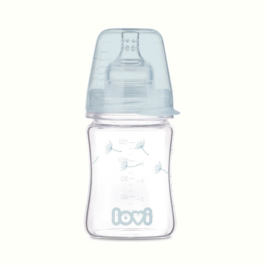 Lovi Biberon Sticla Diamond Glass 150 ml Botanic - 74/105 - Imagine 1 [ps:c784819b-08c7-44c2-941d-e426ac06a45a]