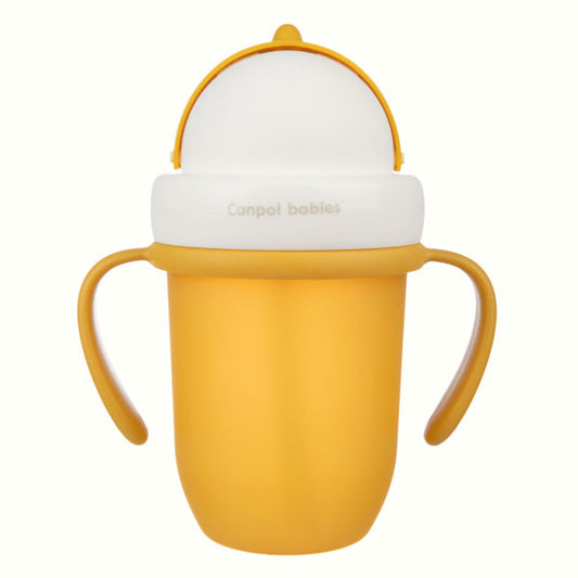 Canpol Babies Cana Cu Pai Din Silicon Flip-Top 210ml Mat - Imagine 1 [ps:5b204061-d1f9-41ab-a372-5c89f2da4178]
