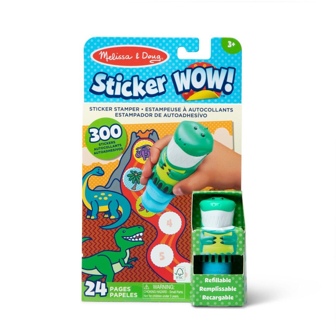 MELISSA AND DOUG STICKER WOW SET DE JOACA AUTOCOLANTE SI - Imagine 1