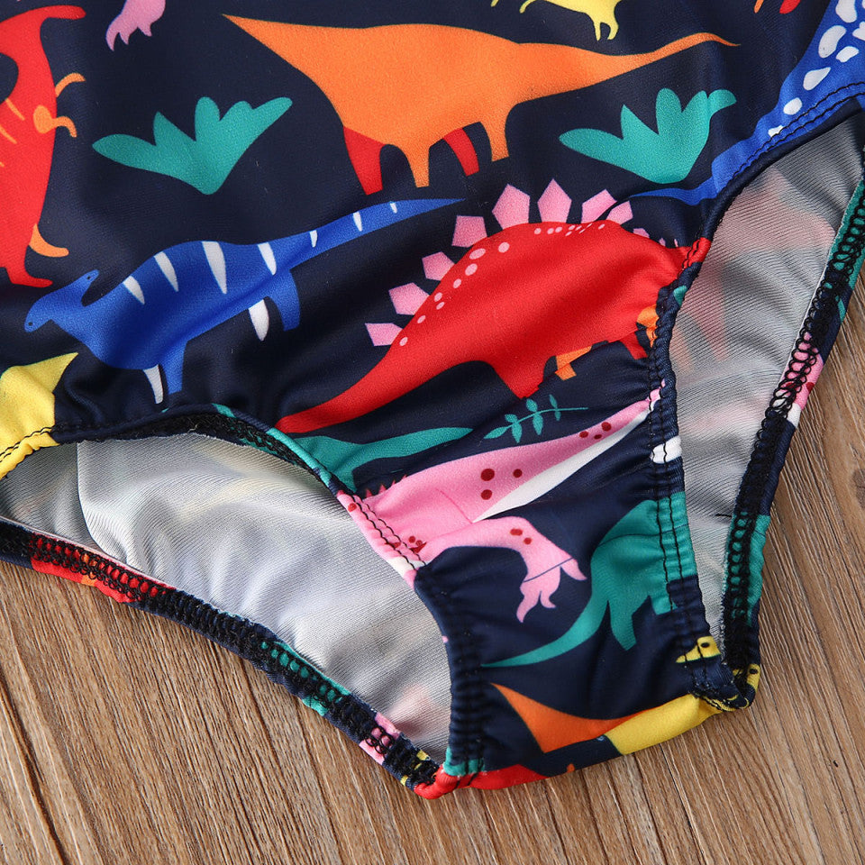 Costum de baie Dinozauri colorati Drool (Marime: 100) [ps:8ede9364-3373-4576-aca8-6fb57919ac99]