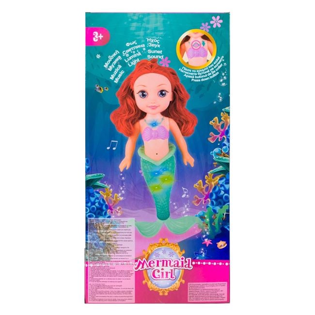 Papusa Sirena cu Sunet și Lumină Jumbo - 37cm - Default Title (1) [ps:7773590d-009a-4e63-b8f2-b7d73772e481]