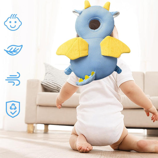 Perna Protectie Cap Bebelusi Flippy, Elefant Plus, Gri - Dragon (1) [ps:801f919a-3c74-4dd8-bbe7-17905e57e5ee]
