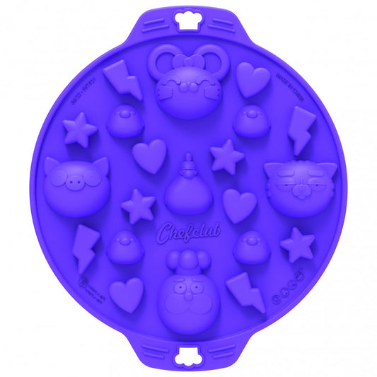 Forma din silicon pentru ciocolata, Chefclub kids - Imagine 1 [ps:d627cc96-f606-4804-92e0-03dbbe98921f]