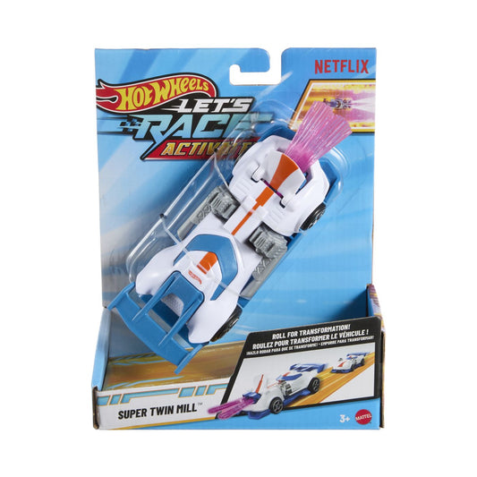 HOT WHEELS LETS RACE ACTIVATE MASINUTA SUPER TWIN MILL - Imagine 1