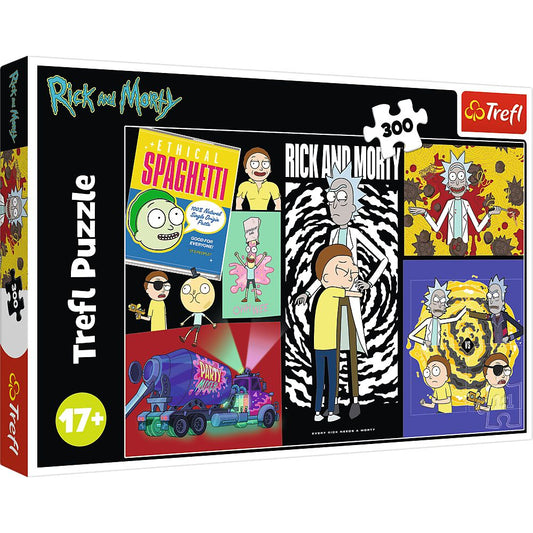 PUZZLE TREFL 300 RICK AND MORTY UN LOC CIUDAT IN GALAXIE - Imagine 1 [ps:851be42c-4514-463d-9dc4-a0558e54f661]
