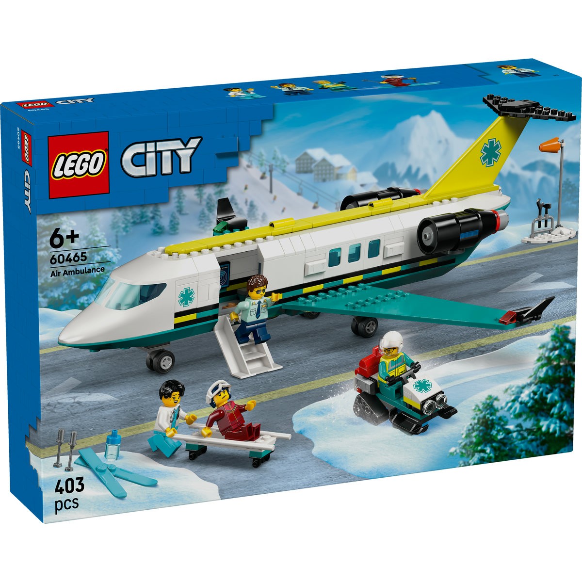 LEGO CITY AVION AMBULANTA PENTRU URGENTE 60465 - Imagine 1 [ps:00863f9a-2045-459f-9ca6-16dee142f3c4]