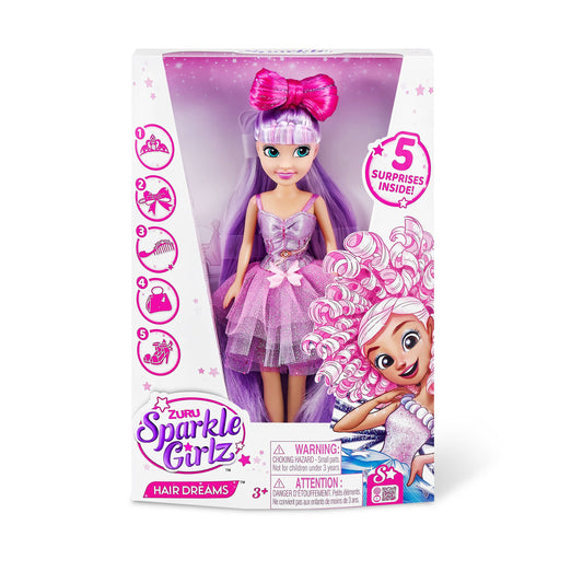 SPARKLE GIRLZ set de joaca papusi, papusa, Hair Dreams, - Imagine 1 [ps:7d0b07dc-f673-4f11-a396-20b578adefec]
