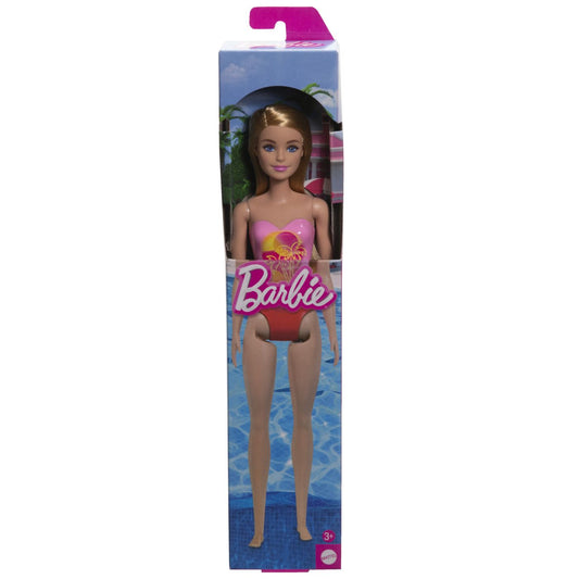 PAPUSA BARBIE BLONDA CU COSTUM DE BAIE ROZ LA PISCINA Mattel - Imagine 1 [ps:591e6cc0-c21c-494d-b699-7653f64bc7bd]