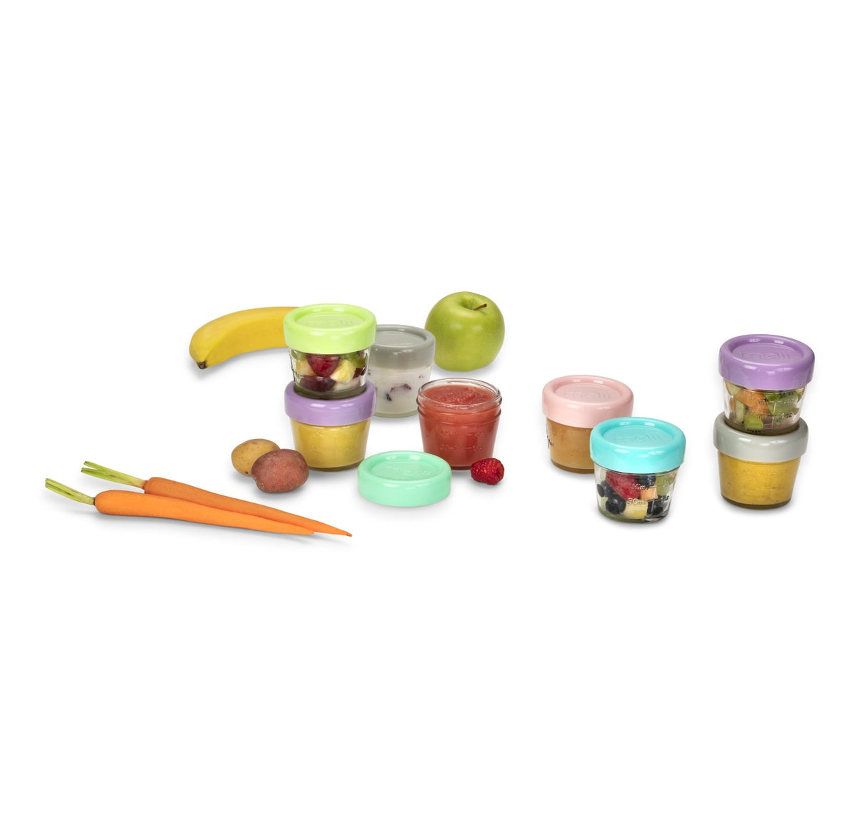 SET 6 RECIPIENTE STICLA PENTRU HRANA BEBE, MELII, 118 ML - Default Title (1) [ps:c9a153f6-a1cb-42bd-a94c-a009889cd54f]