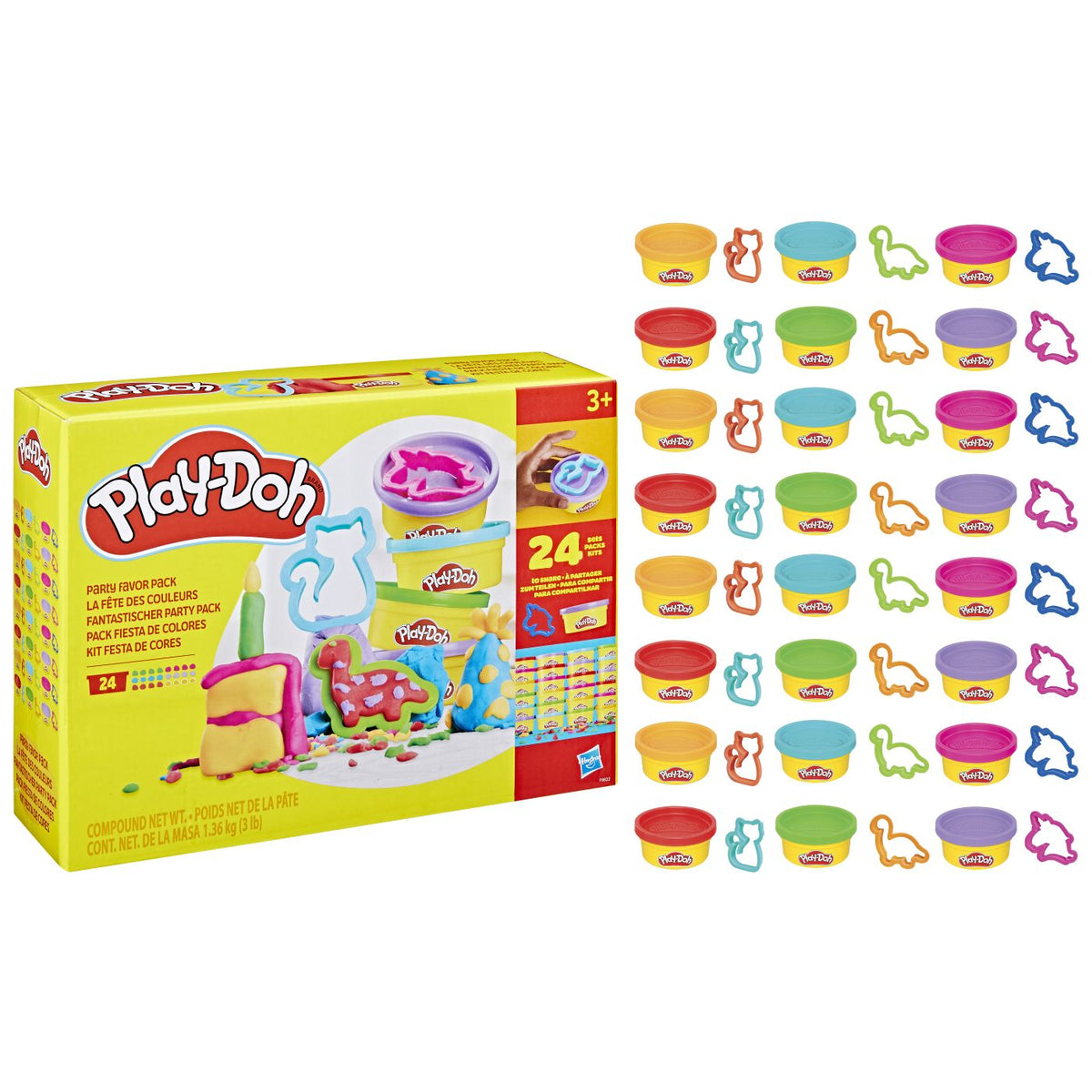 Play-Doh Set Cadouri pentru Petreceri Hasbro - 24 Cutii - Default Title (1) [ps:212e8faf-2990-4cd9-bf26-54b211b8300f]