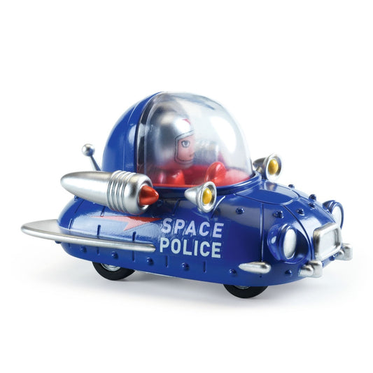 Masina de politie spatiala, Colectia Crazy Motors, Djeco - Imagine 1 [ps:26fde6c8-2869-4c34-a9a4-d61492421efd]