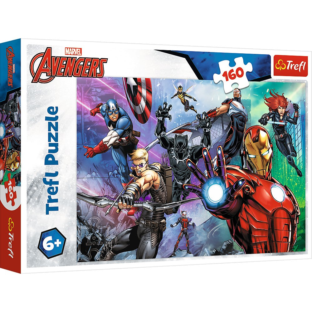 PUZZLE TREFL 160 DISNEY MARVEL EROI IN ACTIUNE RAZBUNATORII - Imagine 1 [ps:58a36613-302d-4e5b-9c8f-2553e545ebfd]