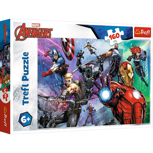 PUZZLE TREFL 160 DISNEY MARVEL EROI IN ACTIUNE RAZBUNATORII - Imagine 1 [ps:58a36613-302d-4e5b-9c8f-2553e545ebfd]