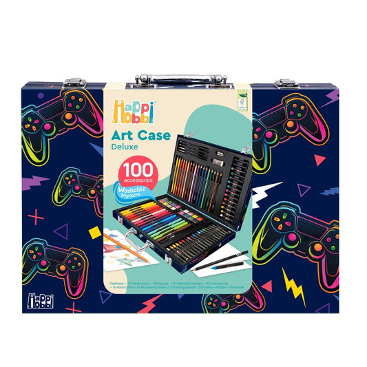 HAPPI HOBBI ART CASE SET DE DESEN DELUXE CU 100 DE - Imagine 1 [ps:90ae22b0-dd15-4d5a-a953-2cd97a0fd560]