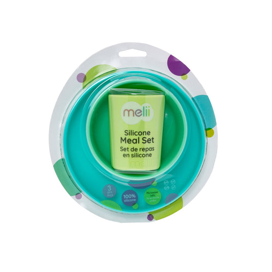 SET 3 RECIPIENTE SILICON HRANA BEBE, MELII, BLUE&LIME&MINT - Imagine 1 [ps:1a6beecb-1508-4e86-ae02-db0b87ab902d]