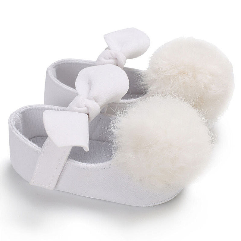 Balerini bebelus cu pampon Drool (Culoare: Rosu, Marime: 2) [ps:a9f564e1-92bc-4796-8615-e53e683004e9]