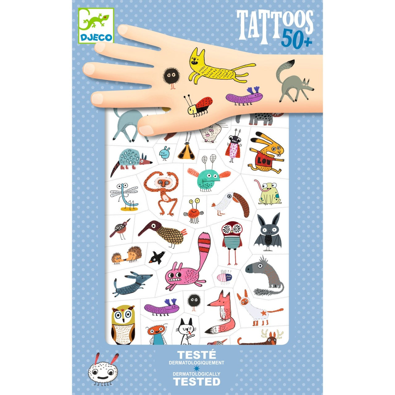 Tatuaje temporare Mici vietati, Djeco - Imagine 1 [ps:f63c13c0-baaa-4630-9fea-5772250bbbb7]