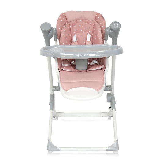 Scaun Masă și Leagăn Electric Lorelli Ventura, Grey Trees - Peach Beige Stars (1) [ps:2f2e41a8-f82b-4435-bc1b-f6614ed6bb99]