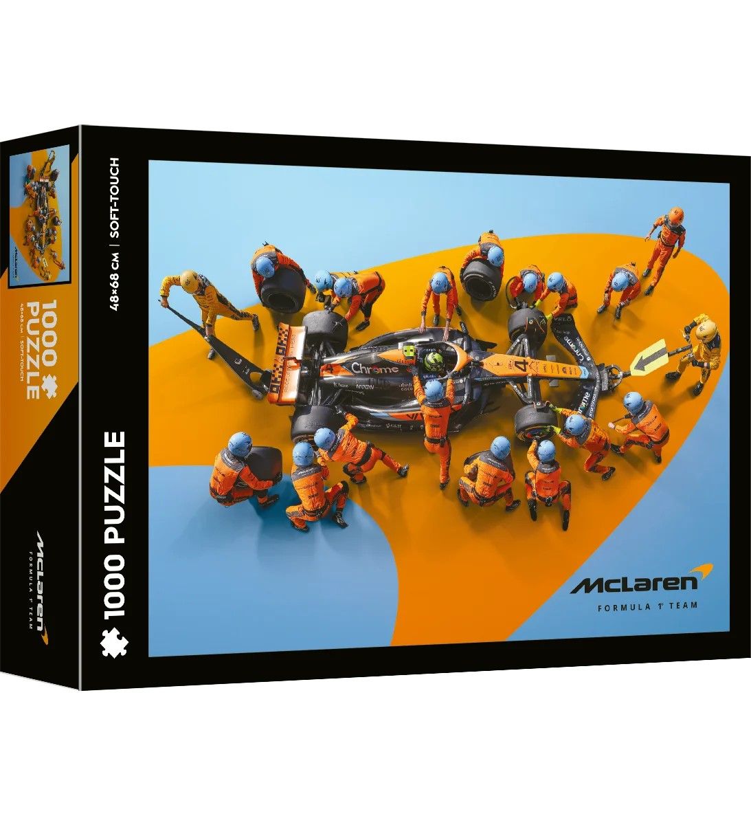 PUZZLE TREFL 1000 SOFT TOUCH FORMULA1 MCLAREN CEA MAI - Imagine 1 [ps:8ad98ef8-8444-49a6-9af0-61e4d62ca118]