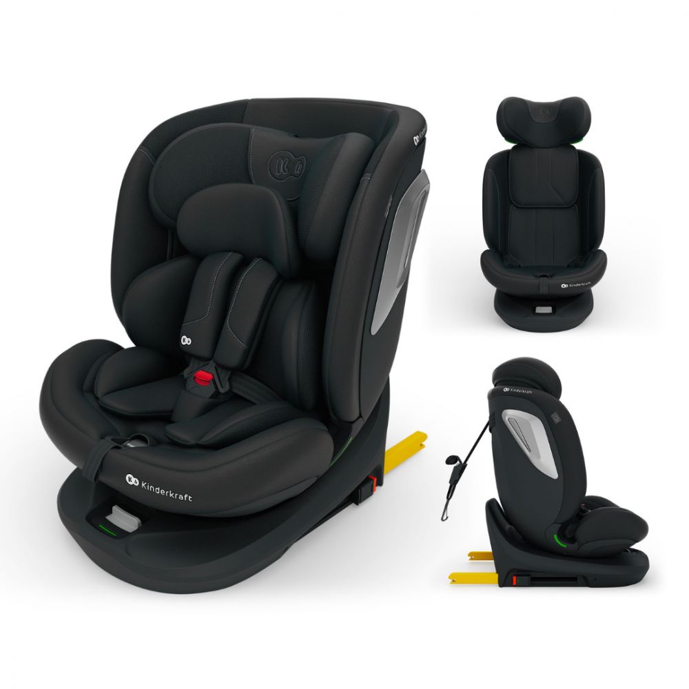 SCAUN AUTO KINDERKRAFT I-GROW 2 I-SIZE 40-150 CM, BLACK - Imagine 1 [ps:9c8c094a-8359-41a0-aaed-d99a39169f28]