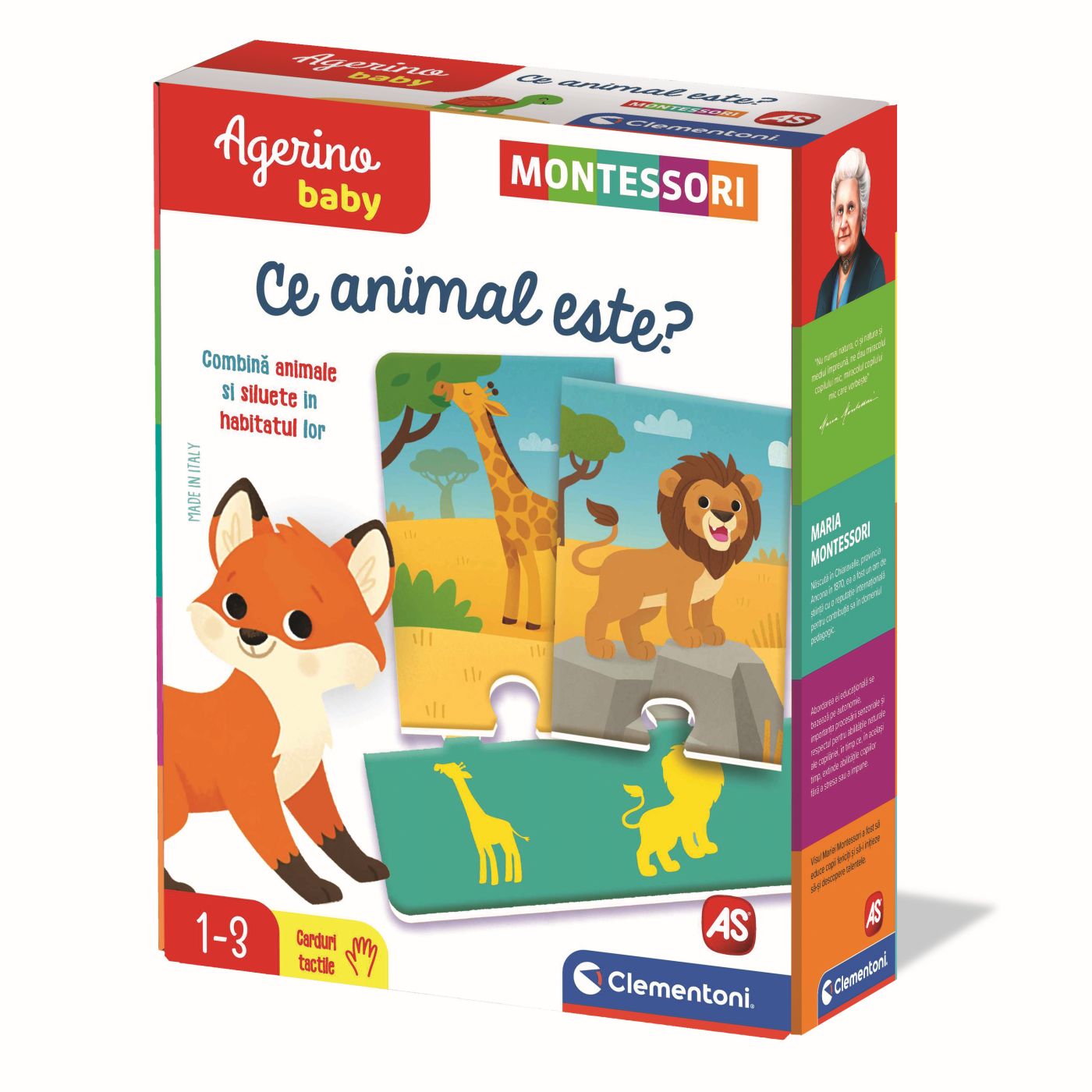 AGERINO BABY MONTESSORI CE ANIMAL ESTE AS - Imagine 1 [ps:4c96b409-bcca-4700-8482-915ecea7a46f]
