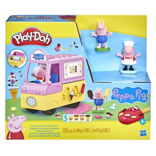 PLAY DOH PEPPA PIG SI MASINA DE INGHETATA Hasbro - Imagine 1