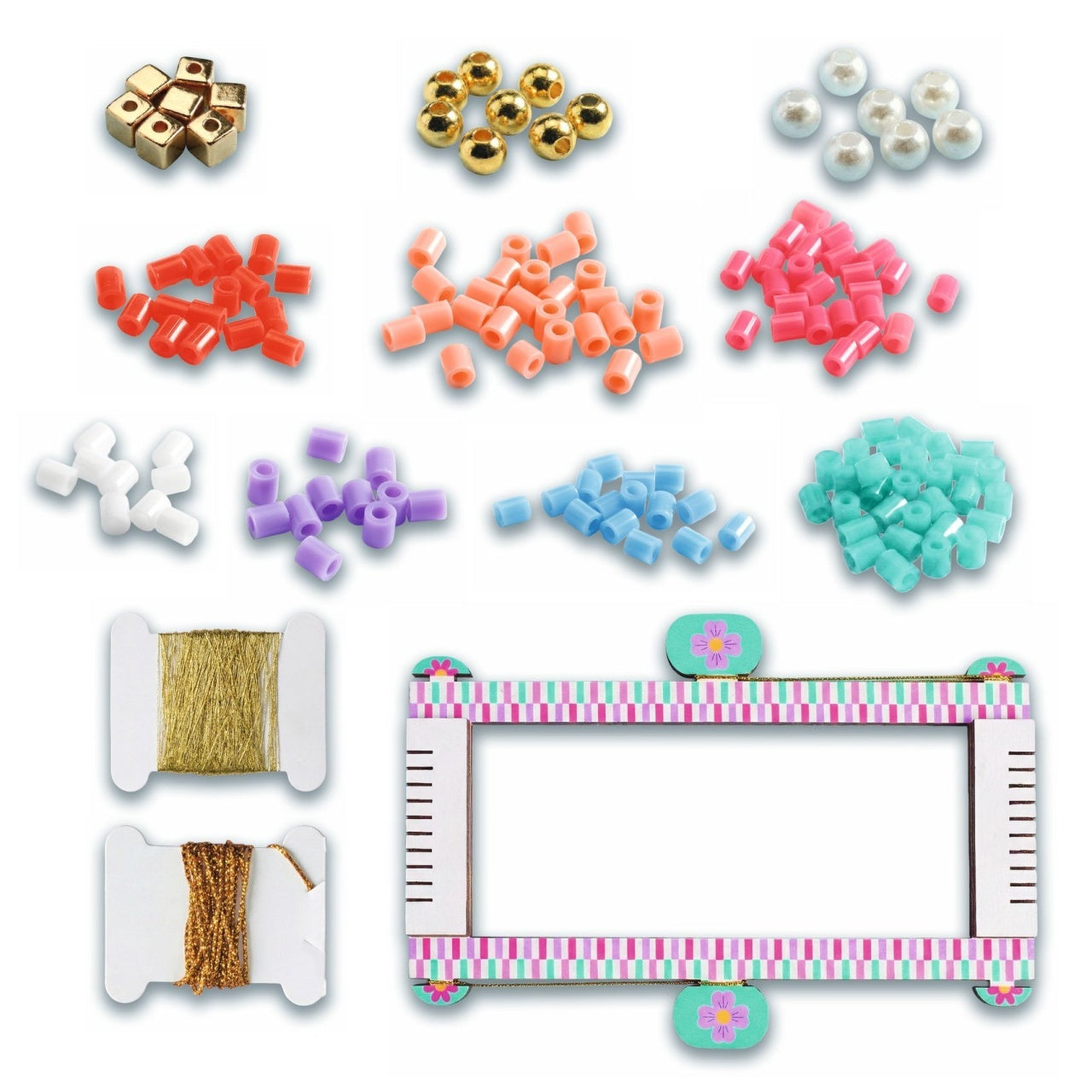 Kit Creativ Brățări din Mărgele Djeco - Jucărie Creativă - Default Title (1) [ps:a56220c7-b74d-464b-85af-cddbaf26e2c1]