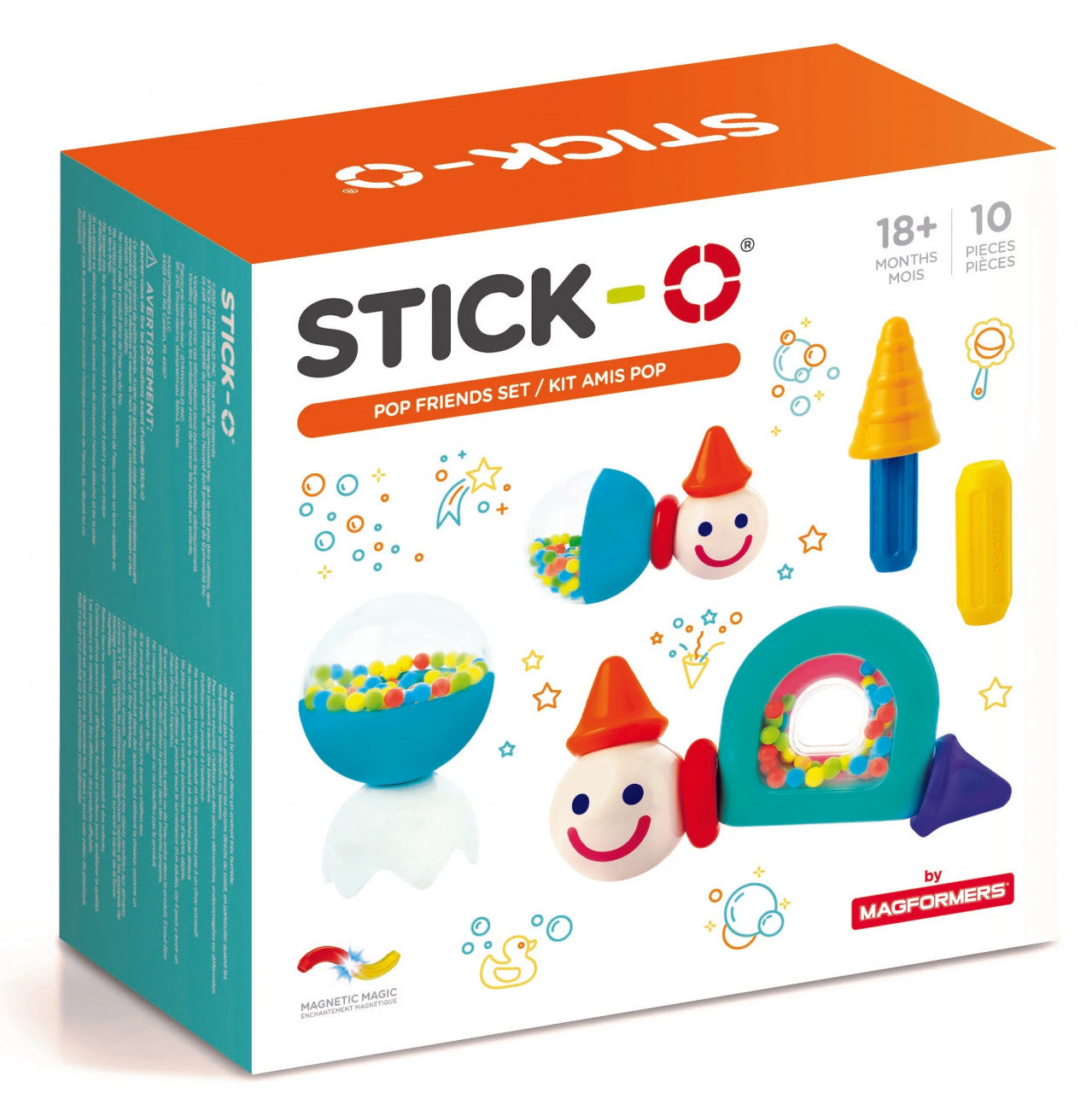 Joc cu magneti Stick-O, Prieteni pop Clicstoys - Imagine 1 [ps:52ef4e2a-6f10-42e6-835a-0885218e66cd]