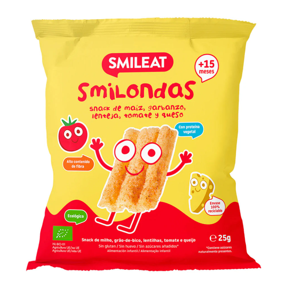 Smileat Crackers Smilondas cu porumb, naut, linte, rosii - Imagine 1 [ps:6be76a33-c778-47b1-b143-dd0cc693a815]