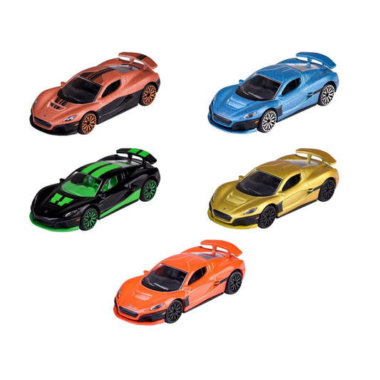 MAJORETTE SET 5 MASINUTE METALICE RIMAC NEVERA 7.5CM Simba - Multicolor (1) [ps:6e1fbb91-772e-4ed2-aff3-d95d5c3d28c3]