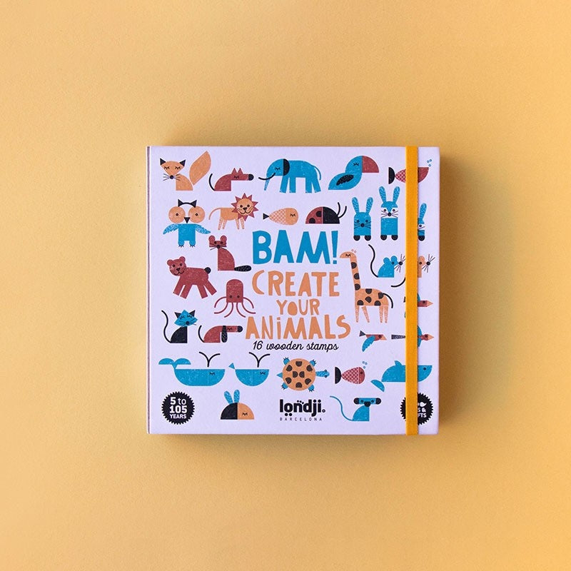 Joc creativ stampile Animale, Londji - Imagine 1 [ps:873221e5-6c13-4b02-96fa-93ebf1c0cdc5]