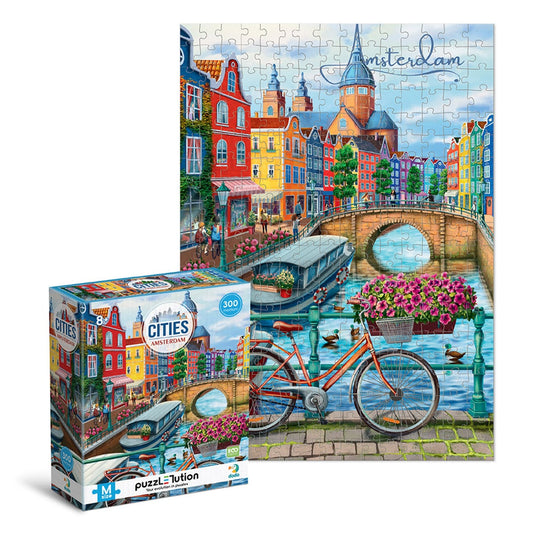 Puzzle Orașe Amsterdam, 300 piese - Dodo Toys - Default Title (1) [ps:02b46119-ce43-447b-ad26-6a7fa3c9d68c]
