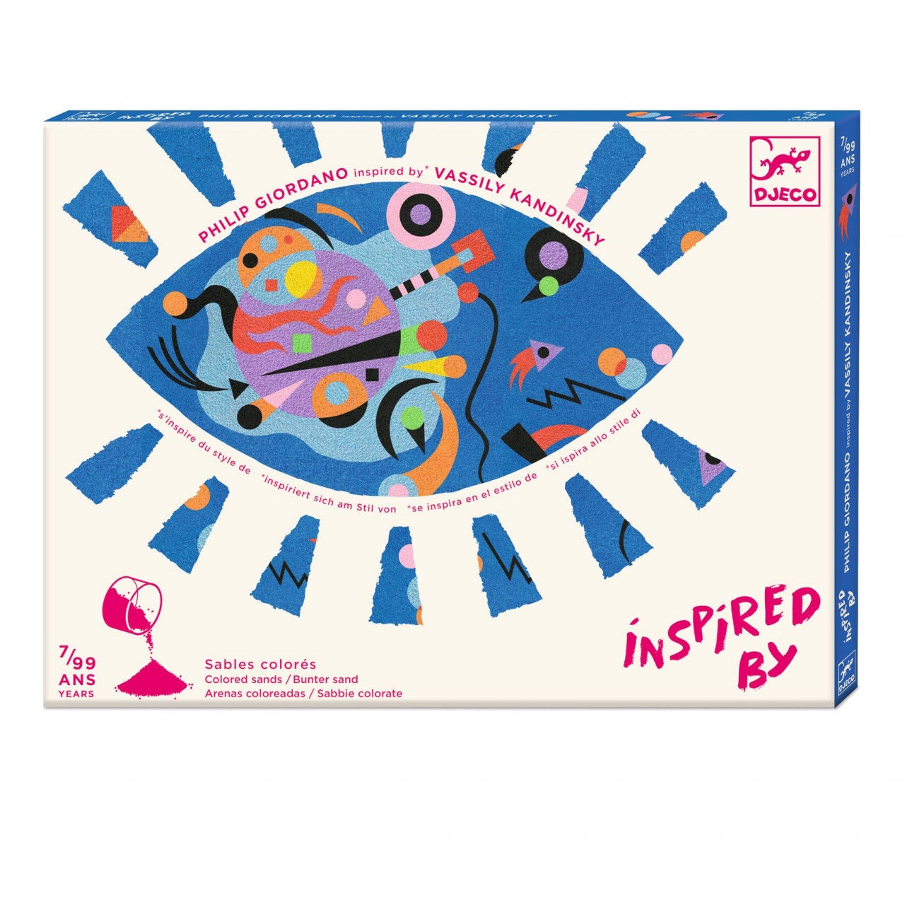 Atelier cu nisip Abstract Art Inspired by Kandinsky, Djeco - Imagine 1 [ps:ce44fe23-9c26-4652-8bba-414821e6da7b]