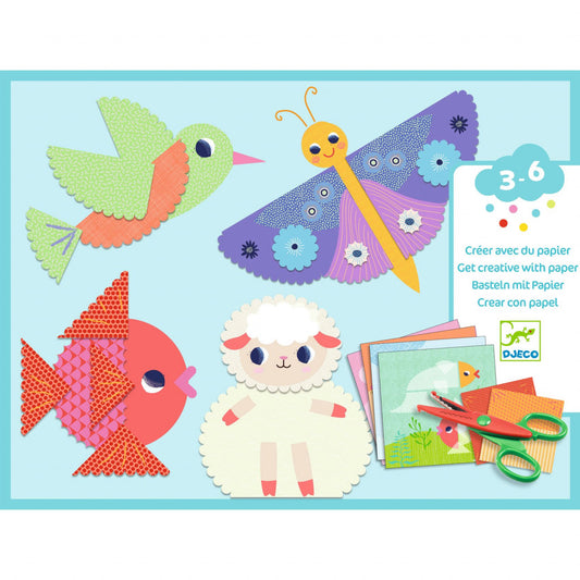 Joc creativ Decupaje cu foarfeca cu taietura ondulata, Djeco - Imagine 1 [ps:e3236753-27ca-4a0d-9c6e-a61ad58927cc]