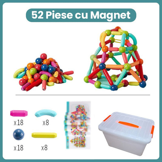 Piese Magnetice Flippy, Set 52 Piese Multicolor - Default Title (1) [ps:b3ec3249-db1d-474b-866f-af0ea9186c5f]